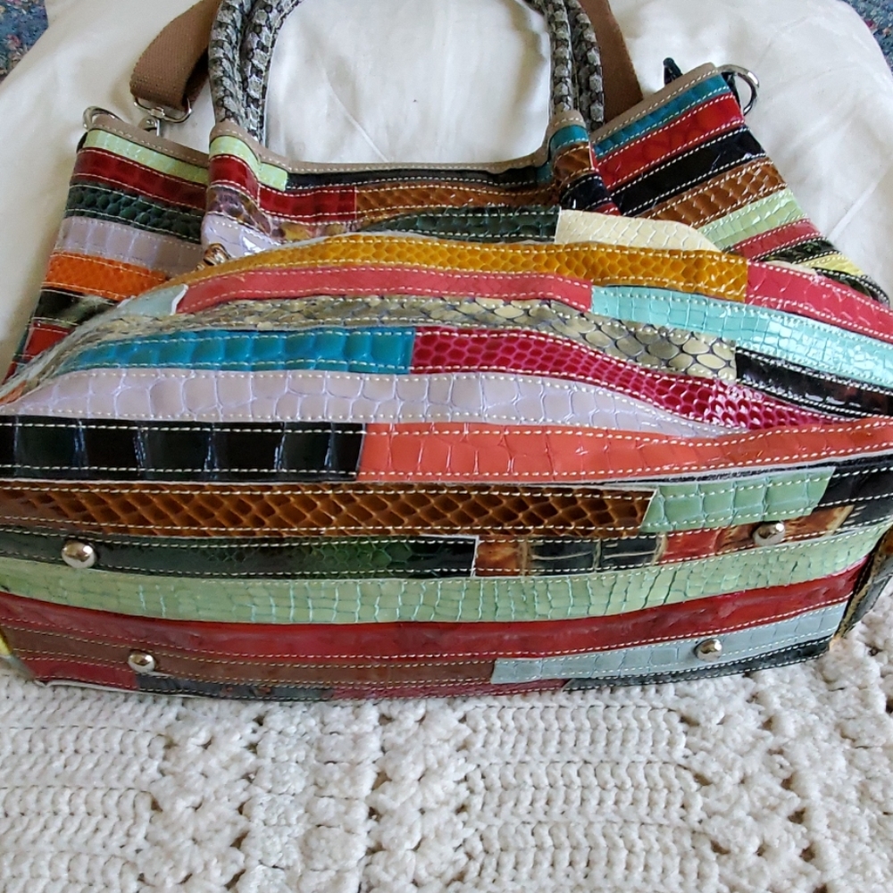 Leather Tote Bag - Picture 2 of 5